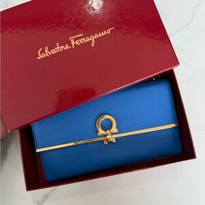 Salvatore Ferragamo Gancini continental wallet